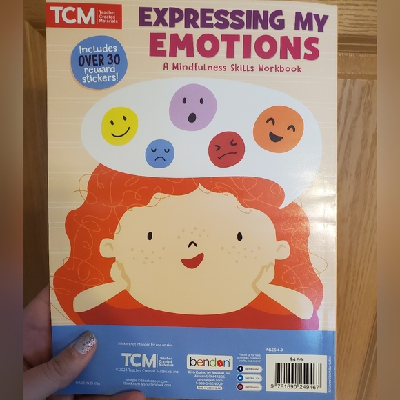 TCM Expressing My Emotions Workbook (Set Of 10) - Picture 3 of 5